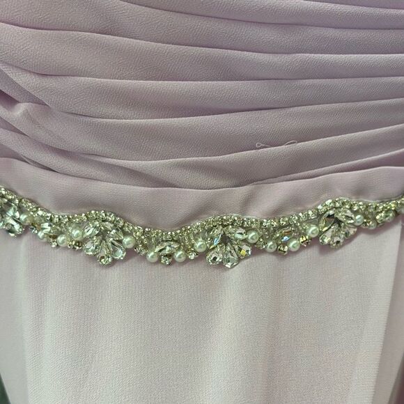 Morilee Ladies 10 Lavender / Light Purple Formal Dress - Picture 9 of 10